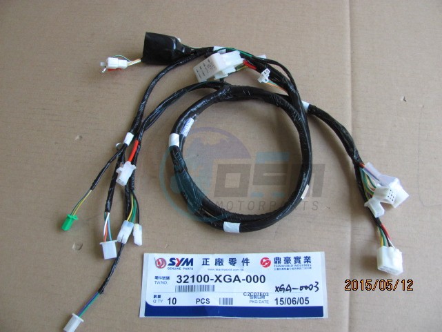 Product image: Sym - 32100-XGA-000 - WIRE HARNESS  0