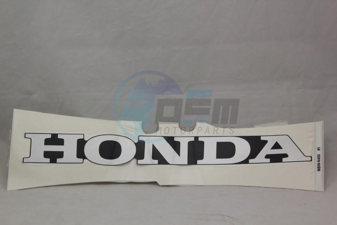 Product image: Honda - 64311-MBW-N40ZA - MARK, LOWER COWL (HONDA) *TYPE1*  0