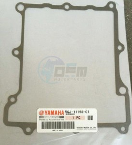 Product image: Yamaha - 5GJ111930100 - GASKET, HEAD COVER 1 