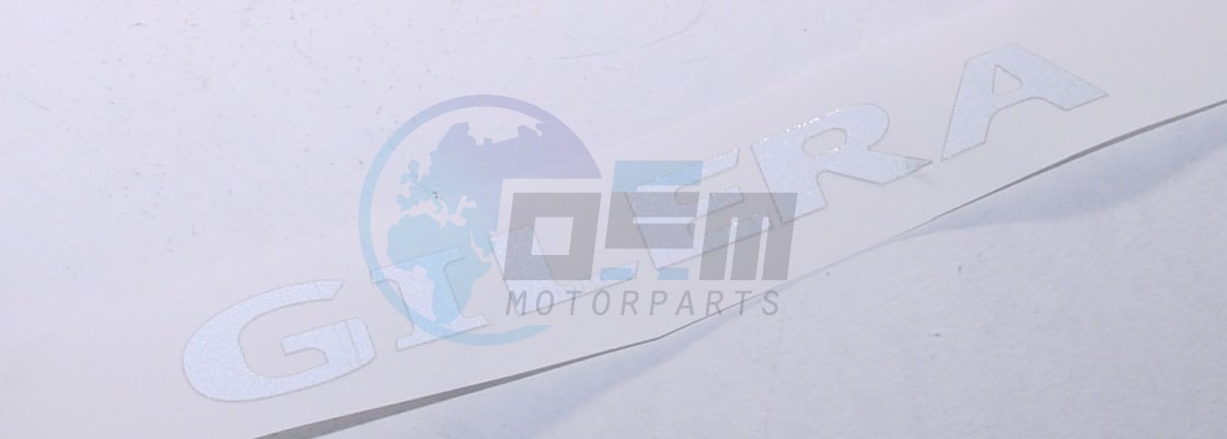 Product image: Gilera - 574891 - STICKER GILERA  0