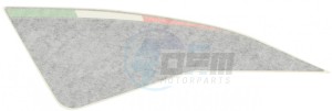 Product image: Aprilia - 860730 - FRONT RH DECAL BANDIERA ITALY 