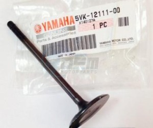 Product image: Yamaha - 5VK121110000 - VALVE, INTAKE 