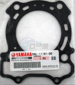 Product image: Yamaha - 5NL111810000 - GASKET, CYLINDER HEAD 1 