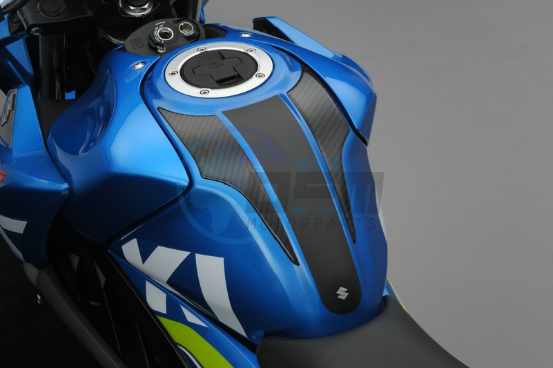 Product image: Suzuki - 990D0-23K01-CRB - Tank pad, carbon fiber GSX-S/R 125  0