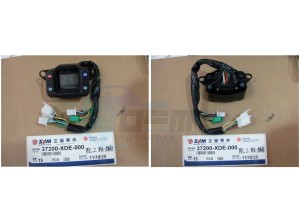 Product image: Sym - 37200-XDE-000 - SPEEDOMETER ASSY 