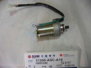 Product image: Sym - 31200-ASC-A10 - START MOTOR 