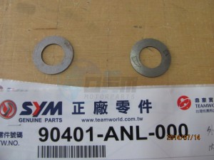 Product image: Sym - 90401-ANL-000 - WASHER 17*30*1 