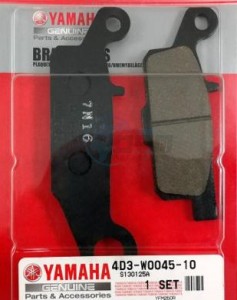 Product image: Yamaha - 4D3W00451000 - BRAKE PAD KIT 