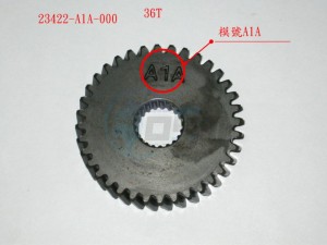 Product image: Sym - 23422-A1A-000 - COUNTER GEAR 