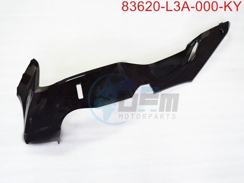 Product image: Sym - 83620-L3A-000-KY - L. SIDE COVER SET(BK-002C)  0