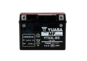 Product image: Sym - 1Y01GW301-Y - BATTERY ASSY YTX4L-BS 