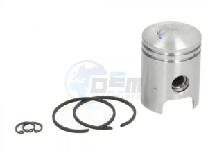 Product image: Vespa - 2432740002 - Pist.-wrist pin assy.  