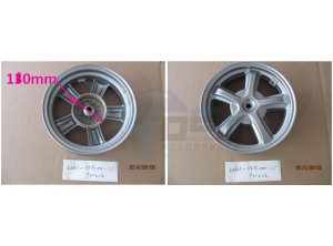 Product image: Sym - 42601-XFA-000-S1 - RR.CAST WHEEL (S-881S) 