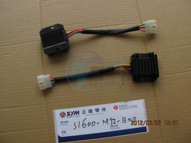 Product image: Sym - 31600-M92-B00 - REG. REC. COMP  0