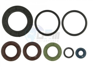 Product image: Gilera - 494630 - ENGINE OIL SEAL SET 