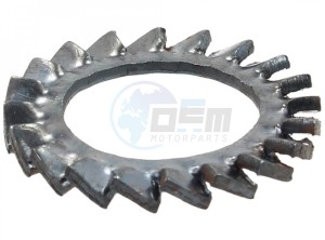 Product image: Cagiva - 00023108000 - SELF LOCKING NUT M8X1.25 DIN 985 