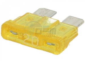 Product image: Gilera - 495357 - Fuse 20A 