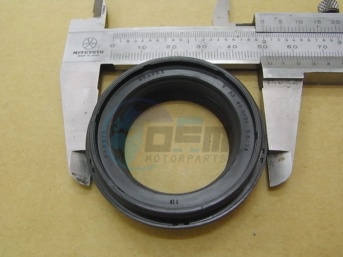 Product image: Sym - 91256-H9A-000 - OIL SEAL33X46.3 51X5.6 1  0