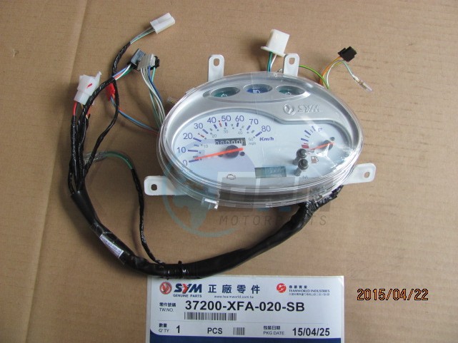Product image: Sym - 37200-XFA-020-SB - METER(S-880S)  0