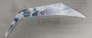 Product image: Sym - 17514-NH1-000 - L FUEL TANK STRIPE A(CAMOUFLAGE) 