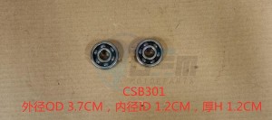 Product image: Sym - 91003-M8Q-000-TPI - RADAL BALL BRG.CSB301 