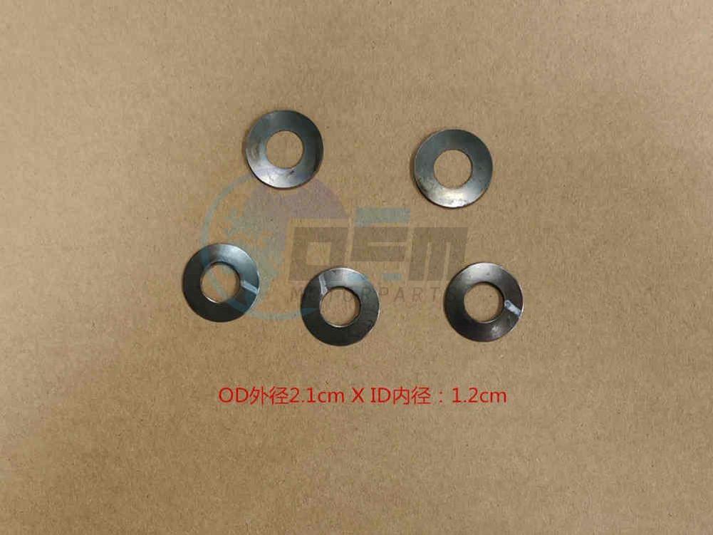 Product image: Sym - 90401-E5A-000-TW - WASHER 17*30*1  0