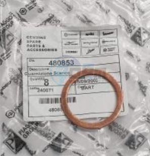 Product image: Vespa - 480853 - Exhaust pipe gasket   1