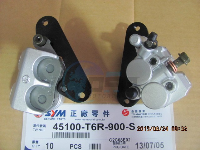 Product image: Sym - 45100-T6R-900-S - FR. CALIPER ASSY  0