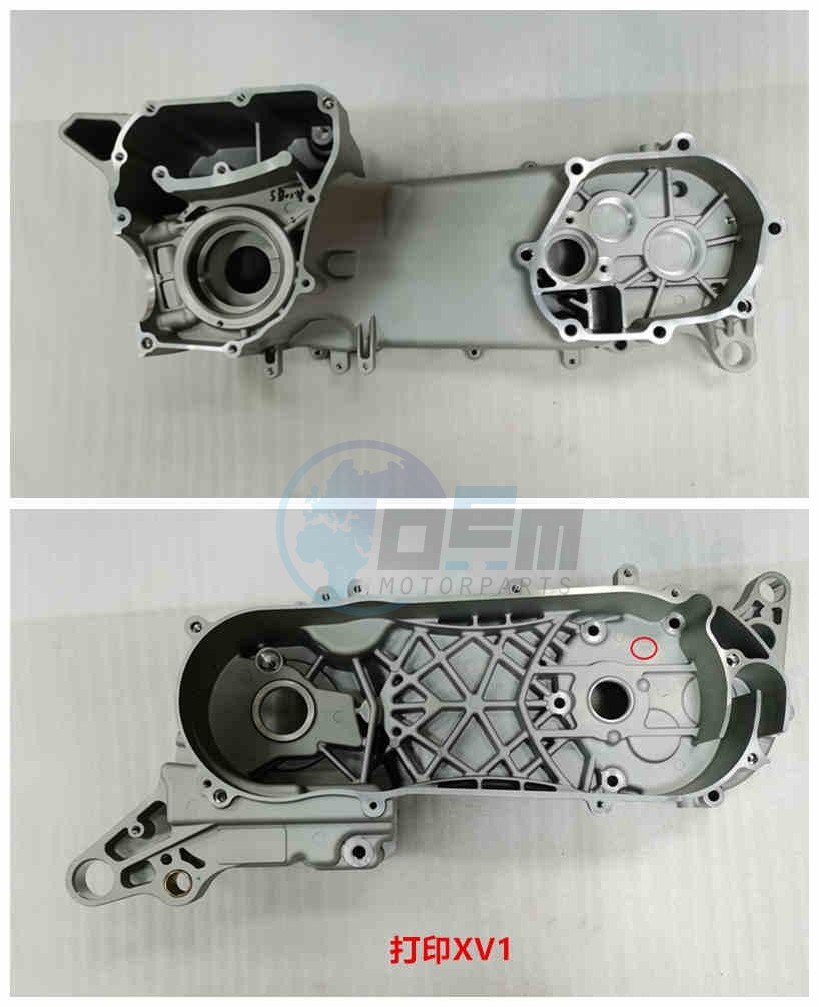 Product image: Sym - 11200-XV1-000 - L. CRANK CASE COMP.  0