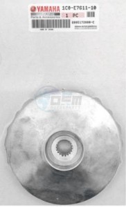 Product image: Yamaha - 1C0E76111000 - SHEAVE, PRIMARY FIXED 