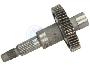 Product image: Piaggio - 4874855 - REAR WHEEL AXLE 