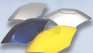 Product image: Suzuki - 990D0-06GCC-YD8 - CENTER COVER SIDECASE YD8. DL650 K4 