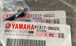 Product image: Yamaha - 913170602000 - BOLT, SOCKET HEAD  