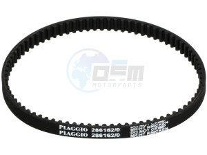 Product image: Piaggio - 286162 - TOOTHED BELT 