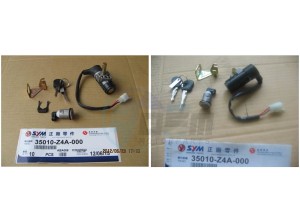 Product image: Sym - 35010-Z4A-000 - KEY SET 