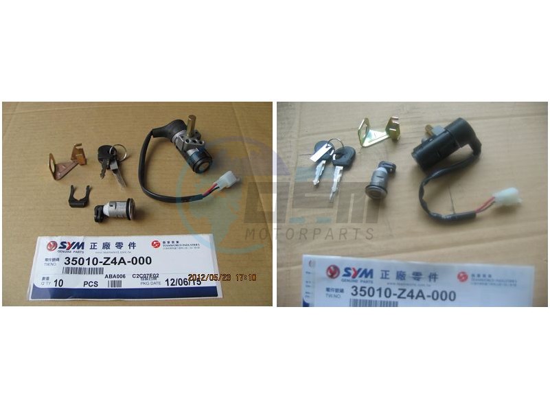 Product image: Sym - 35010-Z4A-000 - KEY SET  0