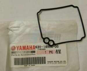 Product image: Yamaha - 63V149840000 - GASKET, FLOAT CHAMBER 