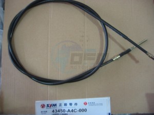 Product image: Sym - 43450-A4C-000 - RR. BRAKE CABLE 