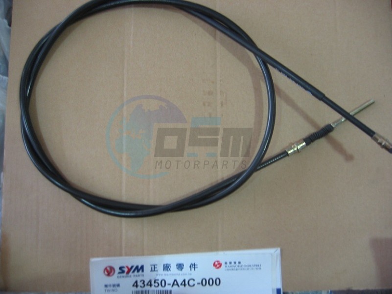 Product image: Sym - 43450-A4C-000 - RR. BRAKE CABLE  0