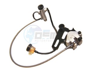 Product image: Rieju - 0/000.820.0764 - FULL REAR BRAKE ASSEMBLY 