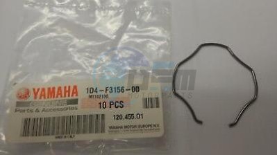 Product image: Yamaha - 1D4F31560000 - RING, SNAP   0