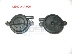 Product image: Sym - 12300-A1A-000 - CYL.HEAD L.SIDE COVER (WITHOUT O-RING) 