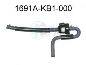 Product image: Sym - 1691A-KB1-000 - FUEL STRAINER ASSY 