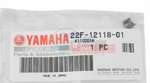 Product image: Yamaha - 22F121180100 - COTTER, VALVE 