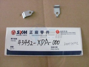 Product image: Sym - 43452-XDA-000 - BRAKE CABLE CLAMP 