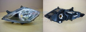 Product image: Sym - 33102-L3A-004 - R HEAD LIGHT COMP (LENS+BASE) 