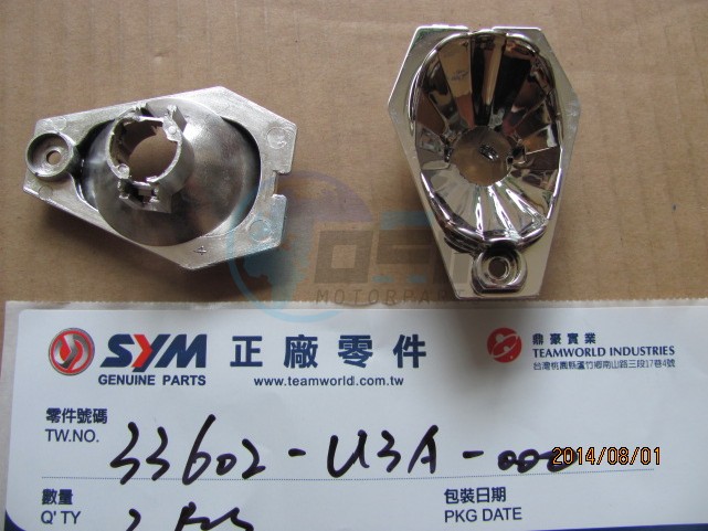 Product image: Sym - 33602-U3A-000 - RR. R. WINKER BASE  0