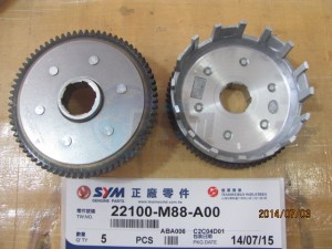 Product image: Sym - 22100-M88-A00 - CLUTCH OUTER COMP. 