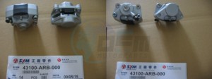 Product image: Sym - 43100-ARB-000 - RR.CALIPER ASSY 