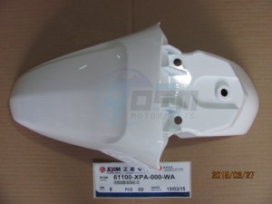 Product image: Sym - 61100-XPA-000-WA - FR.FENDER 